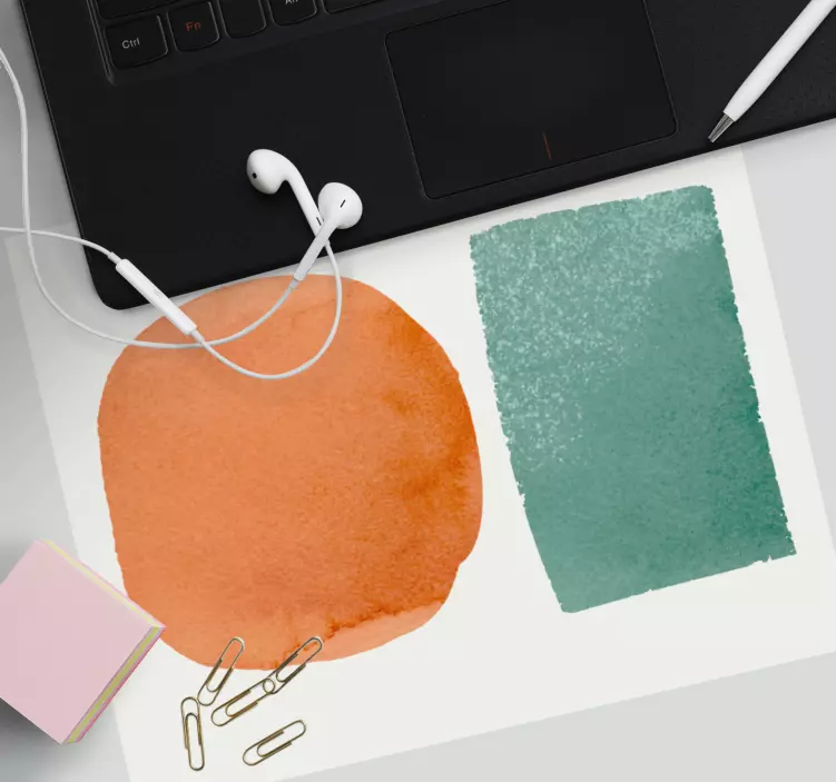 Mouse pad patterns with abstract shape designs - TenStickers
