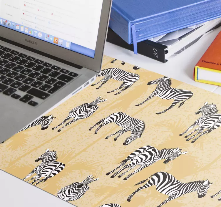 Mouse pad patterns zebra print design - TenStickers
