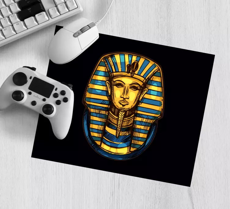 Original mouse pad ancient egyptian pharaoh - TenStickers