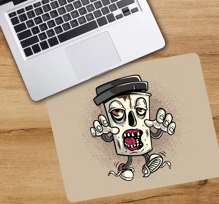 Original mouse pad cartoon skull character - TenStickers