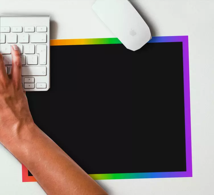 Original mouse pad colorful border mat - TenStickers