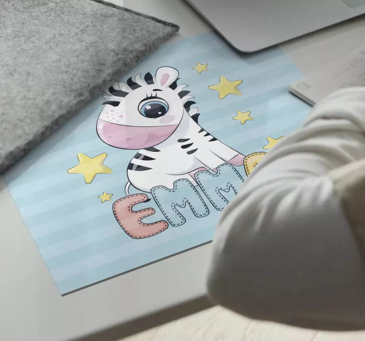 Original mouse pad cute zebra design - TenStickers