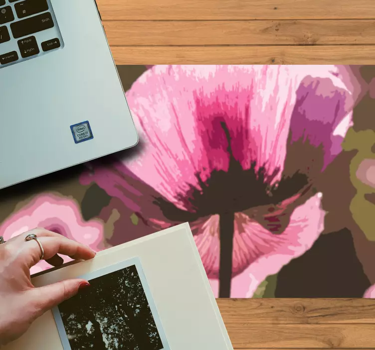 Original mouse pad floral abstract artwork - TenStickers