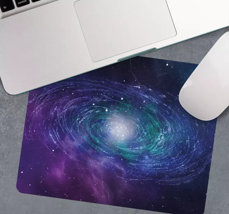 Original mouse pad galactic swirl design - TenStickers