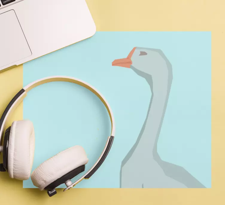 Original mouse pad geometric goose design - TenStickers