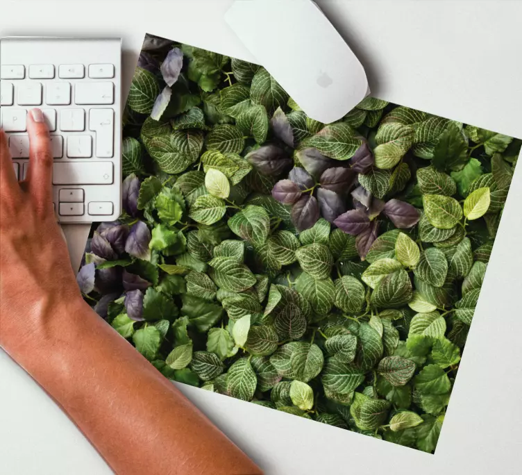 Original mouse pad lush leaf design - TenStickers