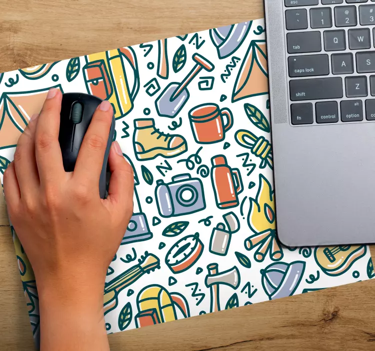 Original mouse pad outdoor adventure themes - TenStickers