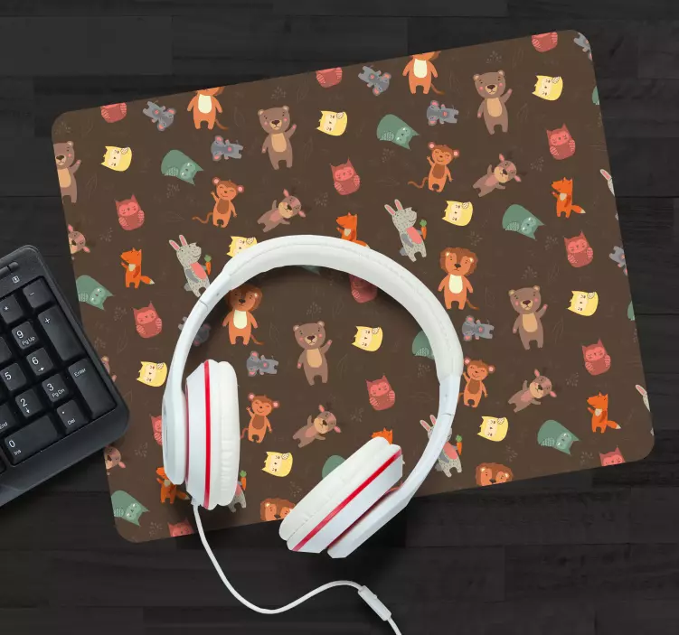 Original mouse pad with fun animal designs - TenStickers