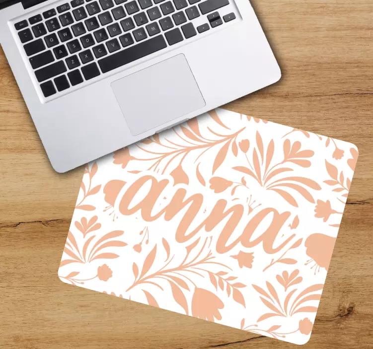 Personalised mouse pad botanical custom highlight - TenStickers
