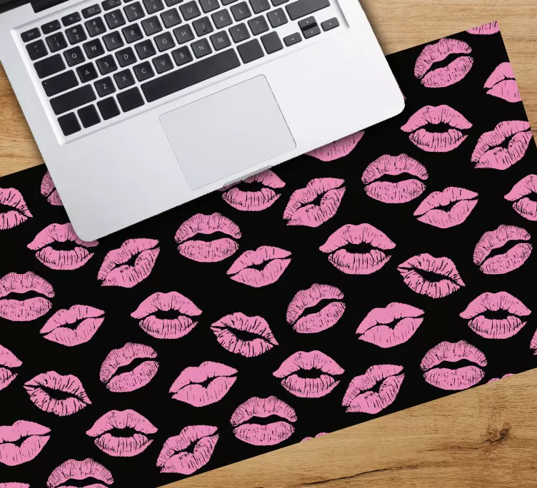 Pink sexy lips more mousepads - TenStickers