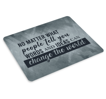 Dead Poets Society Quote mousepad with quotes - TenStickers