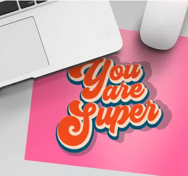 Believe in yourself mouse pad quotes - TenStickers