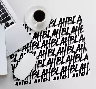 Mouse pad quotes inspirational life sayings - TenStickers
