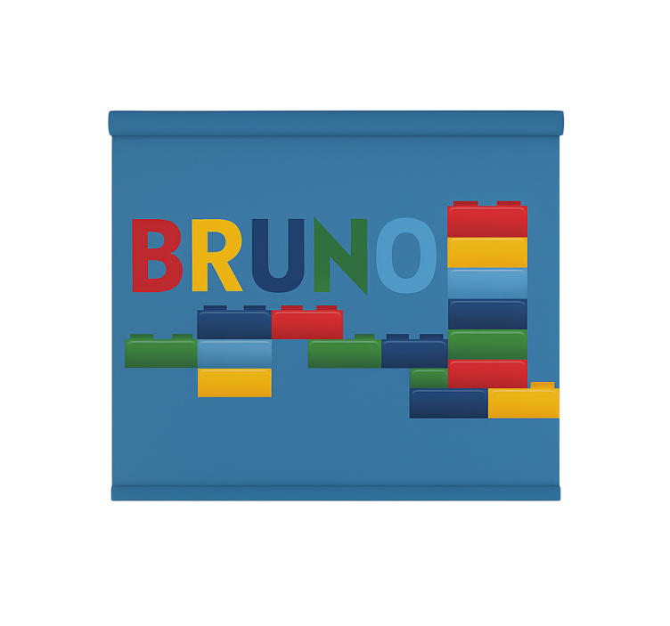 Colorful toy blocks childrens blind - TenStickers