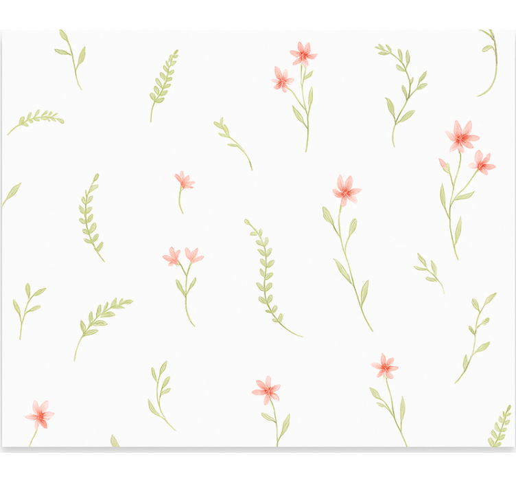 Pastel meadow flowers childrens blind - TenStickers