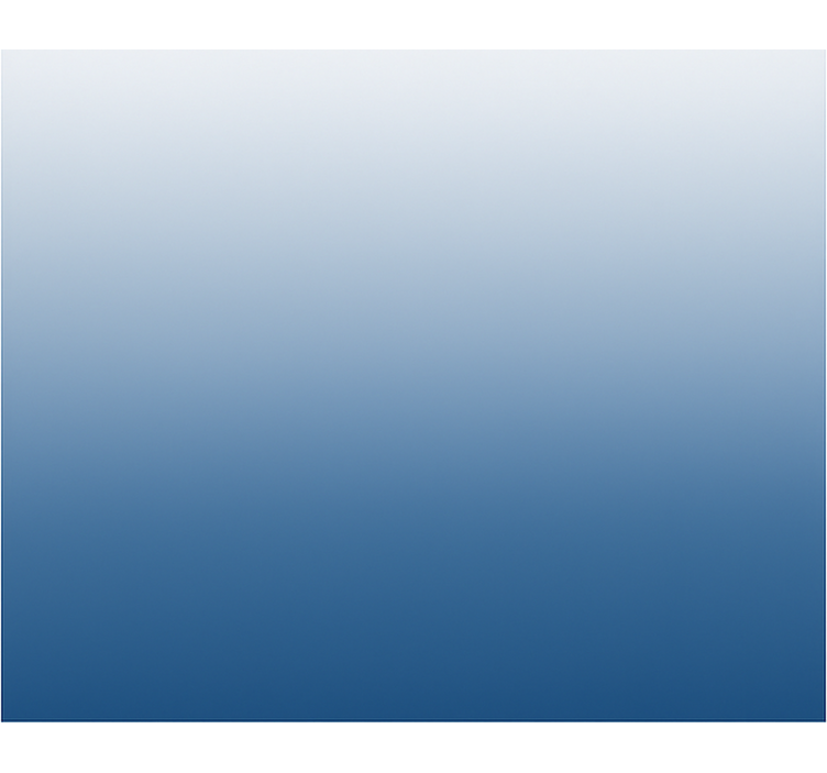 White to dark blue  teenage  roller blind - TenStickers