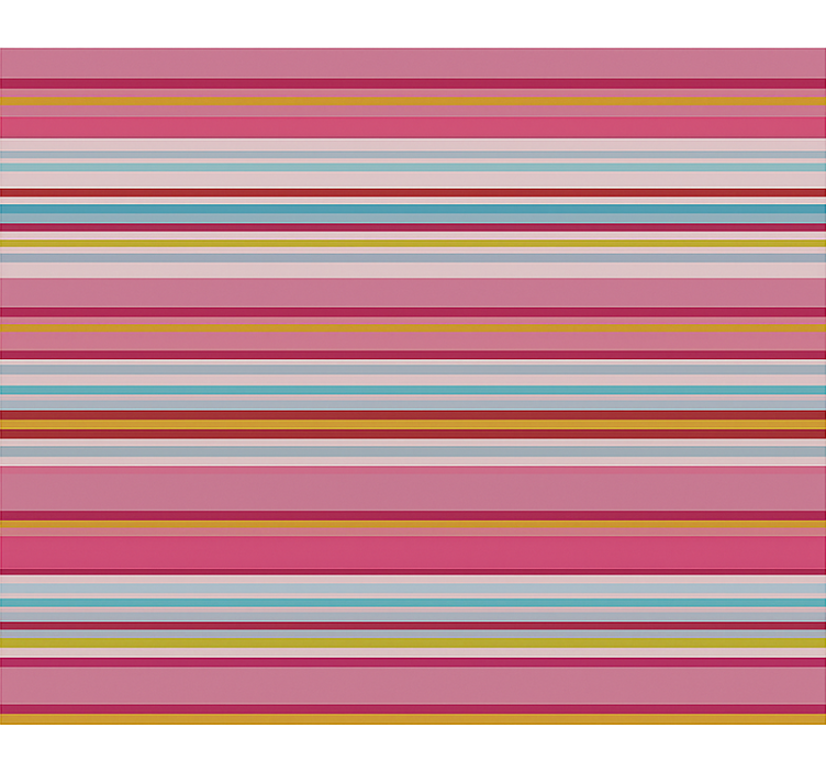 Multicolor Stripe Pattern teenage  roller blind - TenStickers