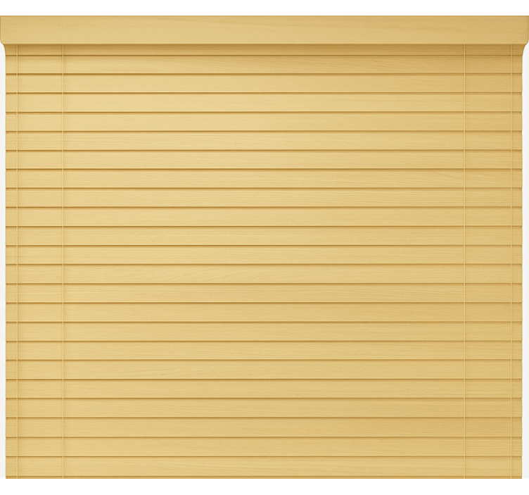 Office blind with a wooden aesthetic - TenStickers