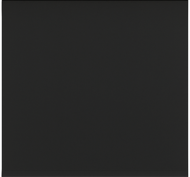 Office blind in trendy basic black - TenStickers