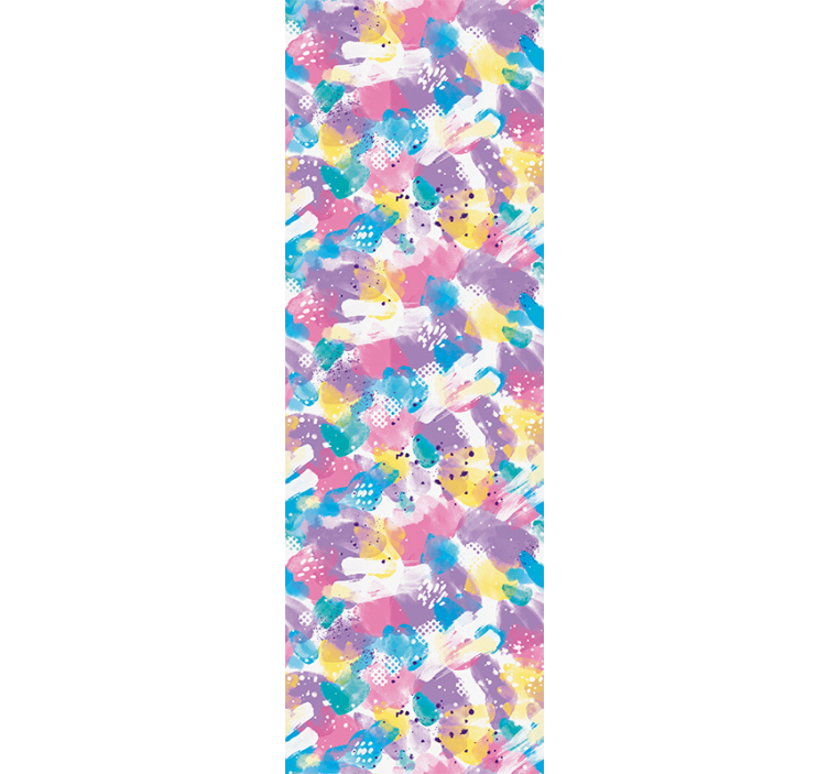 Childrens blind in pastel color overflow - TenStickers