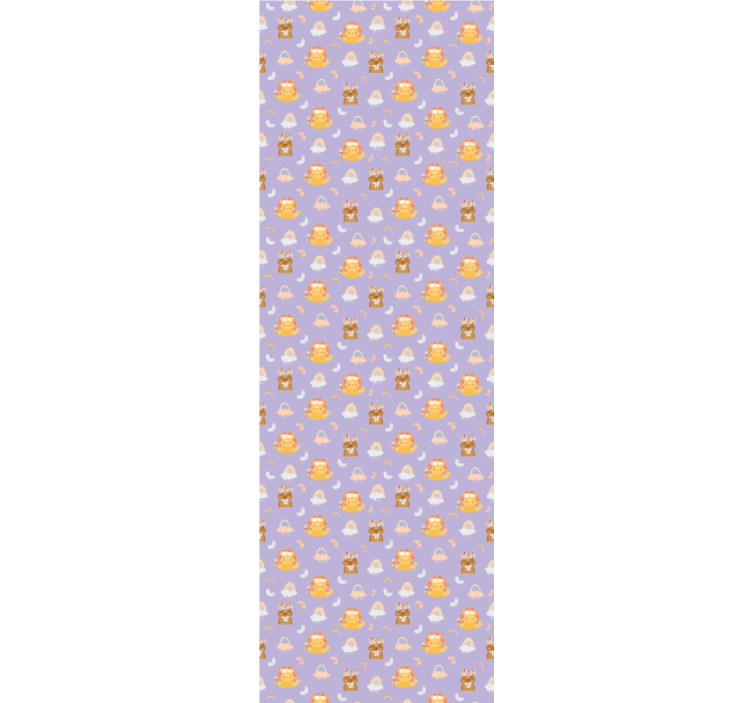 Childrens blind featuring animals and rainbows - TenStickers