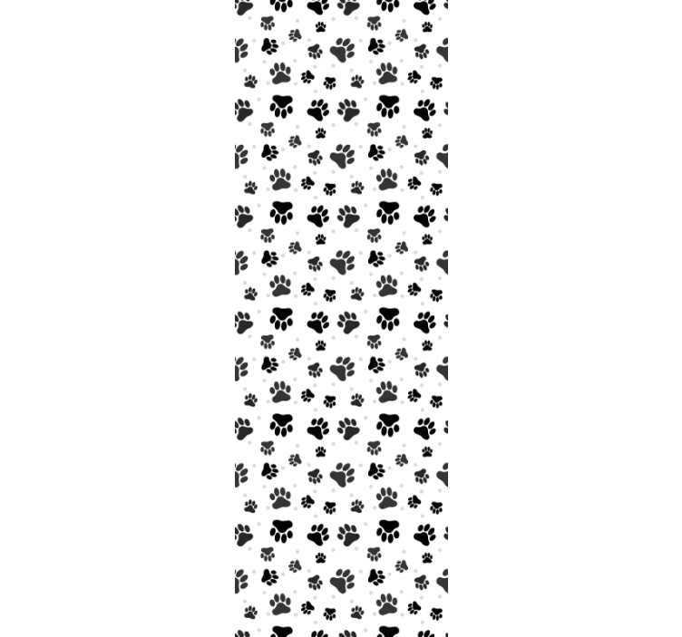 Childrens blind with pet paw pattern design - TenStickers