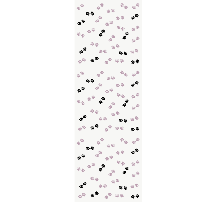 Childrens blind with cat paw prints - TenStickers