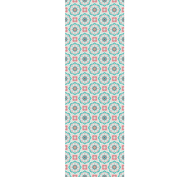 Office blind in granny chic style - TenStickers