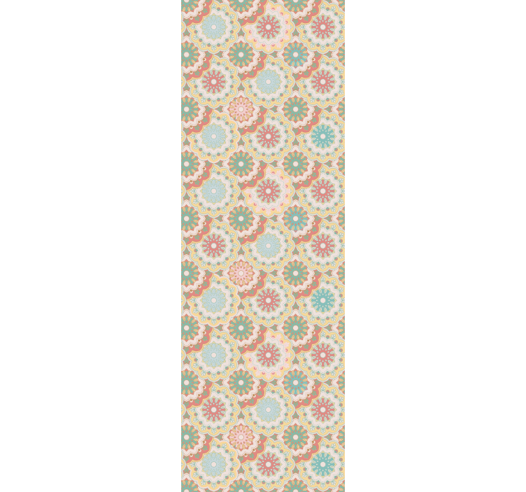 Office blind fabric granny chic - TenStickers