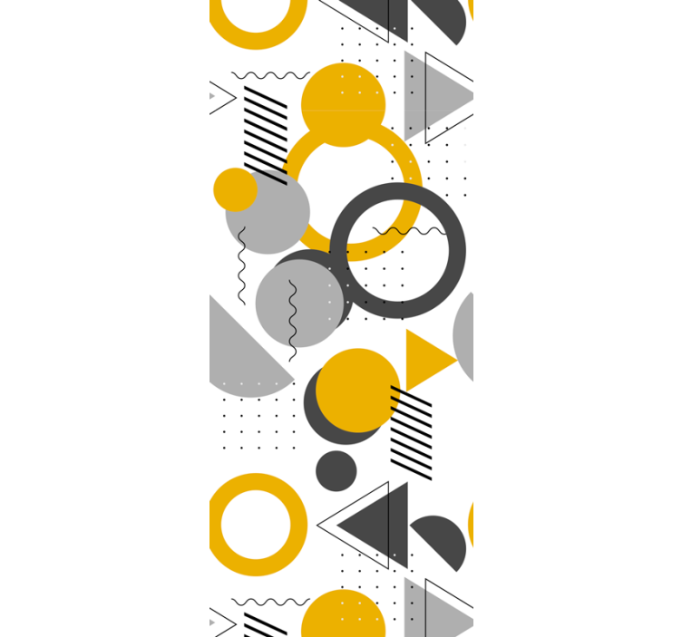 Office blind seamless retro geometric design - TenStickers