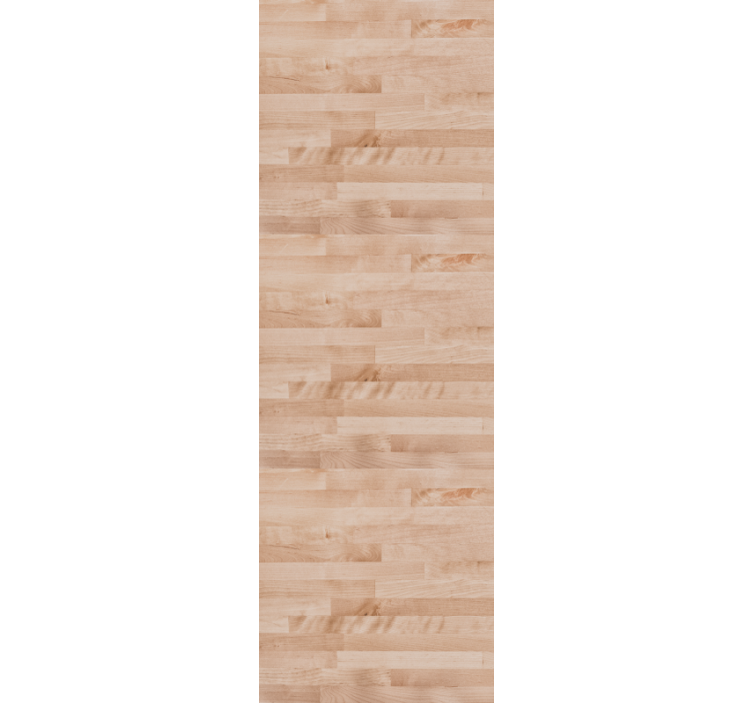 Office blind elegant brown wooden slat - TenStickers