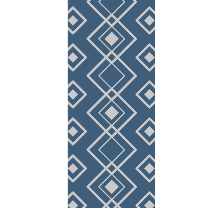 Office blind superfresco easy navy geometric - TenStickers