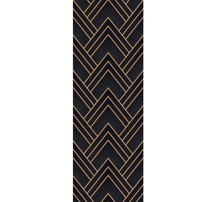 Office blind geometric cascade - TenStickers