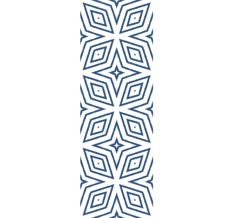 Office blind handcrafted imitation jute diamonds - TenStickers