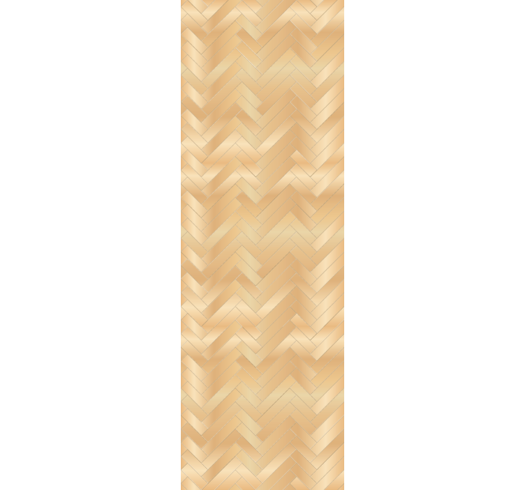 Office blind in wooden gold design - TenStickers