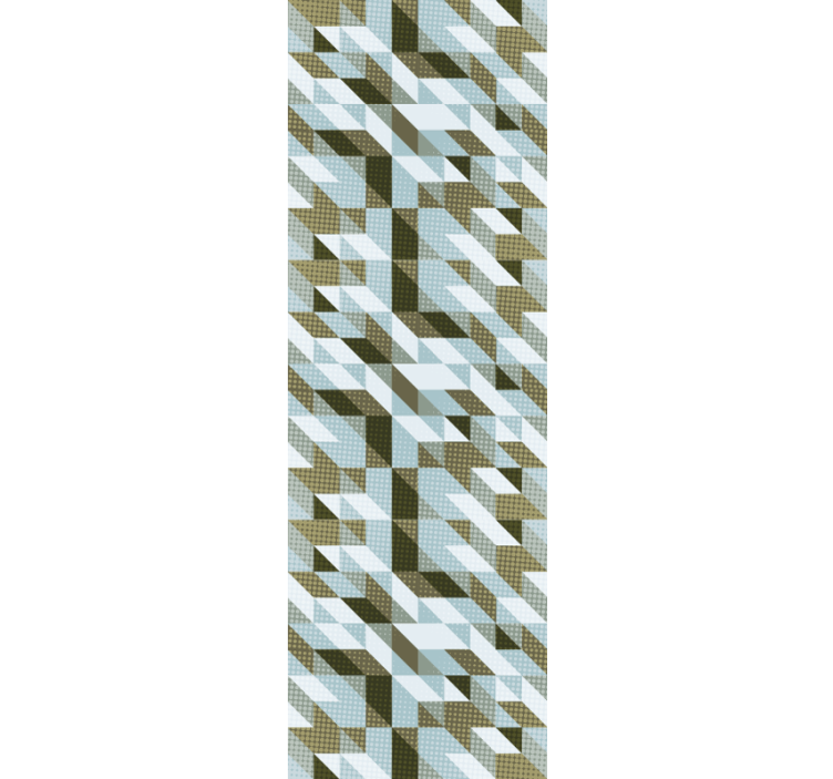 Office blind modern triangles - TenStickers