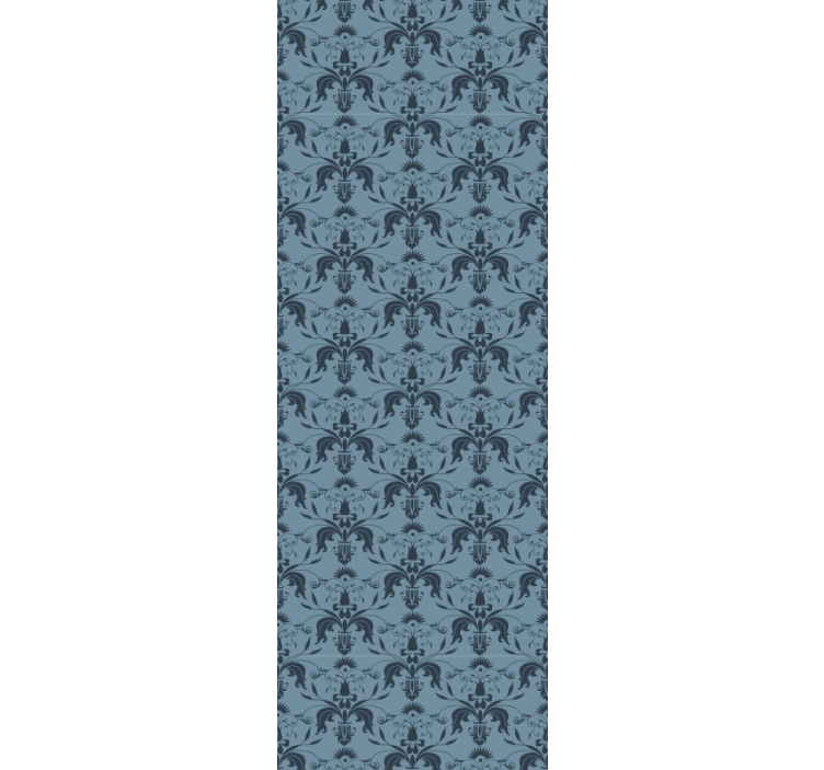 Office blind in floral patterns - TenStickers