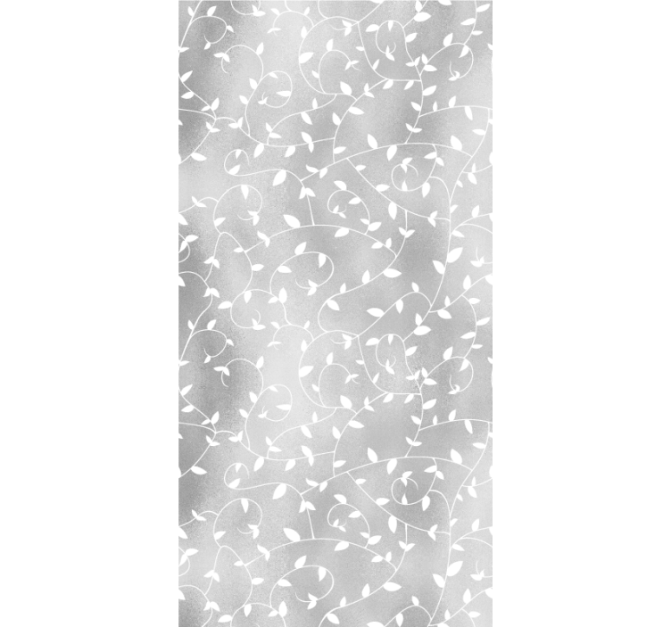 Office blind silver tree branches design - TenStickers
