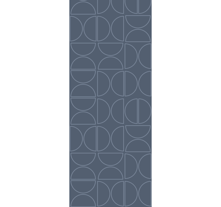Modern blind geometric gray pattern design - TenStickers