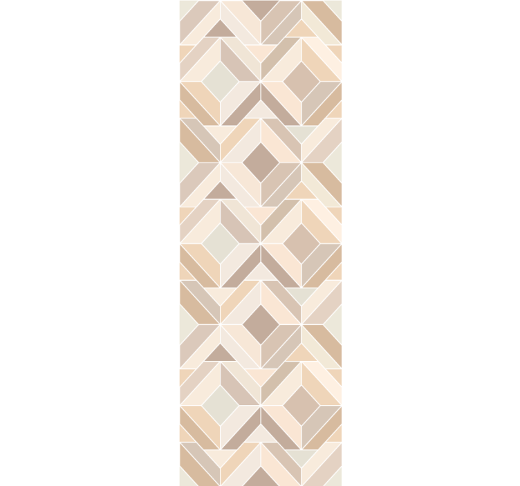 Modern blind in beige striped pattern - TenStickers