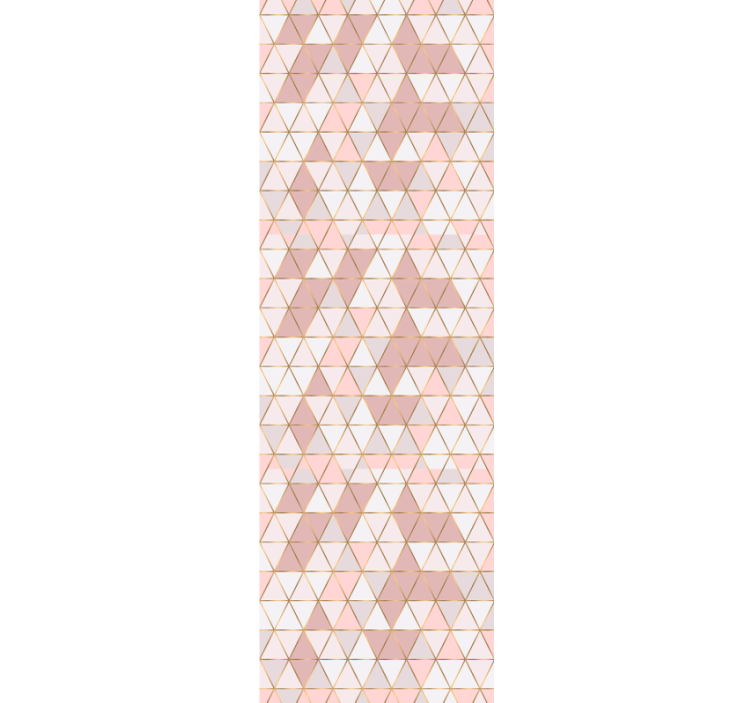 Modern blind with gold lines and light textures - TenStickers