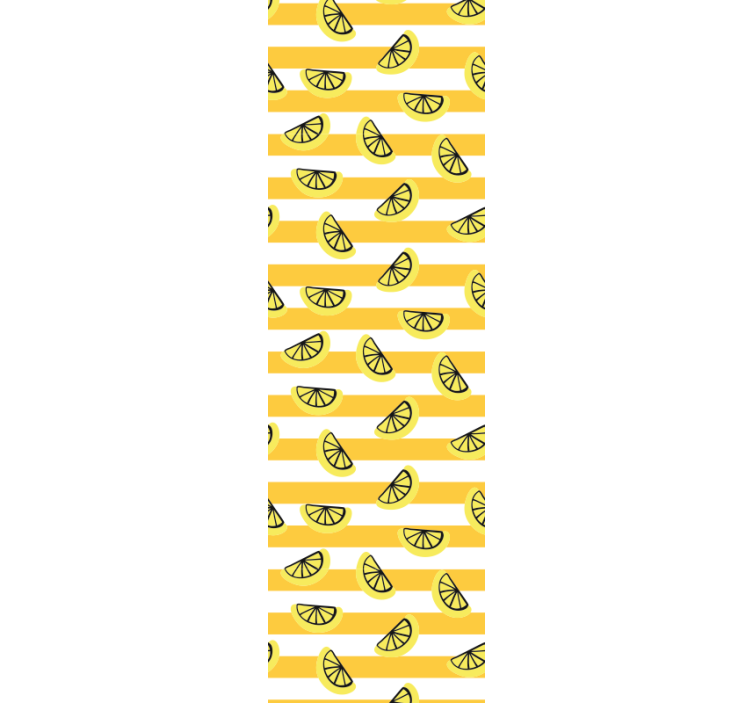 Modern blind with lemon symbol design - TenStickers