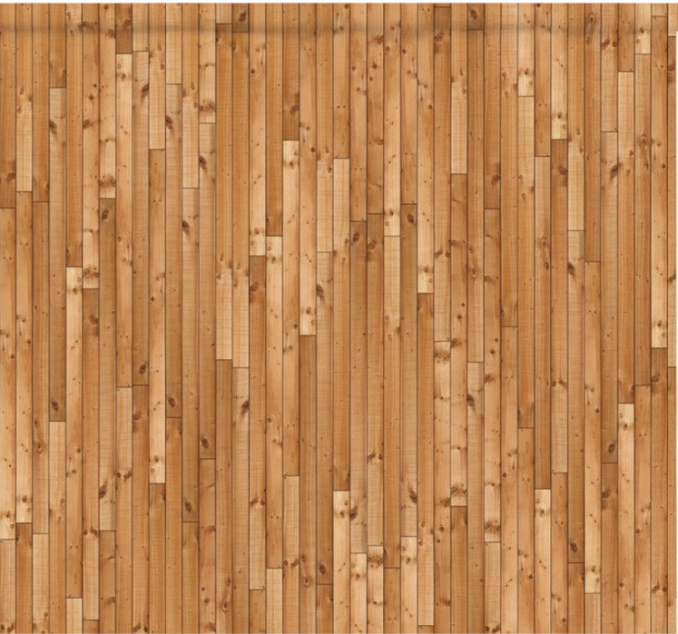 Texture and pattern blind vintage vertical pine planks - TenStickers