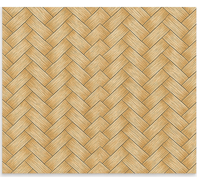 Texture and pattern blind classic herringbone rattan weave - TenStickers
