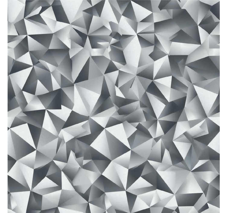 Grey blind with gray diamonds - TenStickers