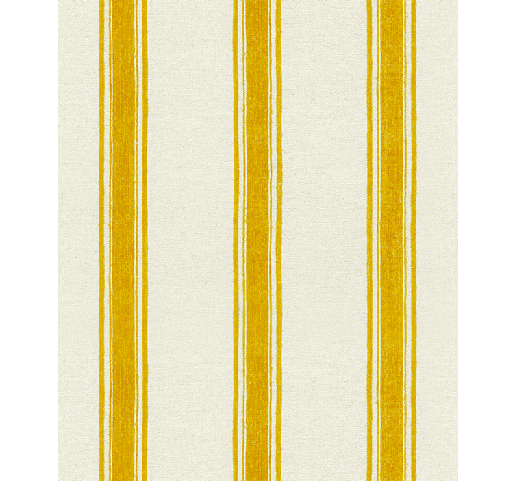 Yellow blind with vertical yellow stripes - TenStickers
