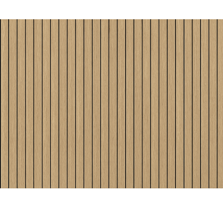 Elegant blind with vertical wooden slats - TenStickers