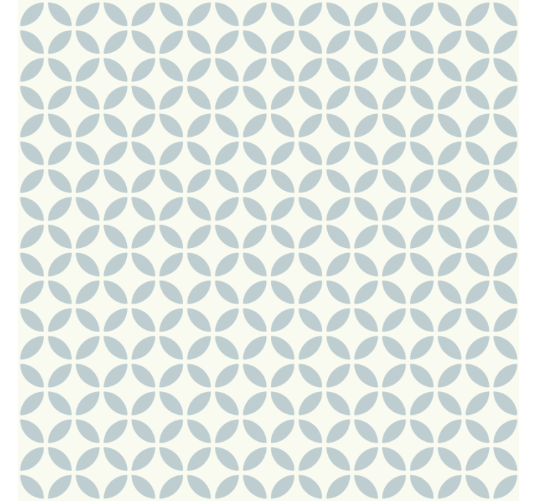 Blue blind with circular patterned design - TenStickers