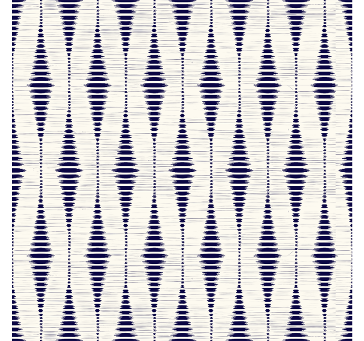 Blue blind navy blue rabaul ikat - TenStickers