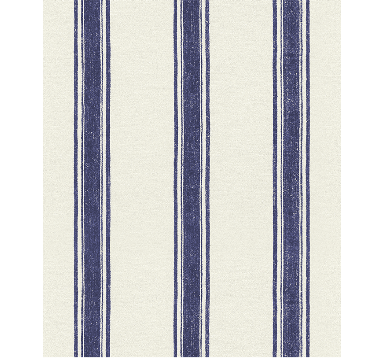 Blue blind vertical lines navy blue - TenStickers